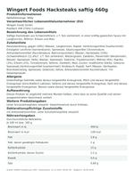 Produktbild anzeigen: Produktinformationen zum Einzelprodukt – Wingert Foods Hacksteaks saftig 460g
