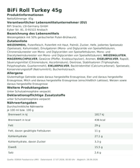 Produktinformationen – BiFi Roll Turkey 45g