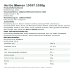 Produktbild anzeigen: Produktinformationen zum Einzelprodukt – Haribo Blumen 150ST 1020g
