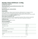 Produktbild anzeigen: Produktinformationen zum Einzelprodukt – Haribo Viola 820Stück 1148g
