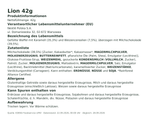 Produktbild anzeigen: Produktinformationen – Lion 42g
