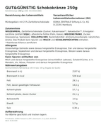 Produktbild anzeigen: Produktinformationen zum Einzelprodukt – Gut&amp;Günstig Schokokränze 250g
