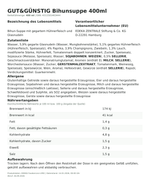 Produktbild anzeigen: Produktinformationen zum Einzelprodukt – Gut&amp;Günstig Bihunsuppe 400ml
