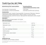 Produktbild anzeigen: Produktinformationen zum Einzelprodukt – Trolli Fun for All 750g
