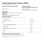 Produktbild anzeigen: Produktinformationen zum Einzelprodukt – Löwensenf Extra Scharf 100ml
