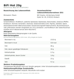 Produktbild anzeigen: Produktinformationen zum Einzelprodukt – BiFi Hot 20g
