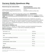 Produktbild anzeigen: Produktinformationen zum Einzelprodukt – Ferrero Giotto Haselnuss 86g
