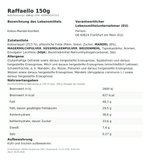 Produktbild anzeigen: Produktinformationen zum Einzelprodukt – Raffaello 150g
