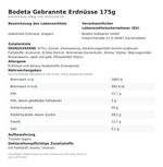 Produktbild anzeigen: Produktinformationen zum Einzelprodukt – Bodeta Gebrannte Erdnüsse 175g
