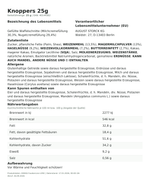 Produktbild anzeigen: Produktinformationen zum Einzelprodukt – Knoppers 25g
