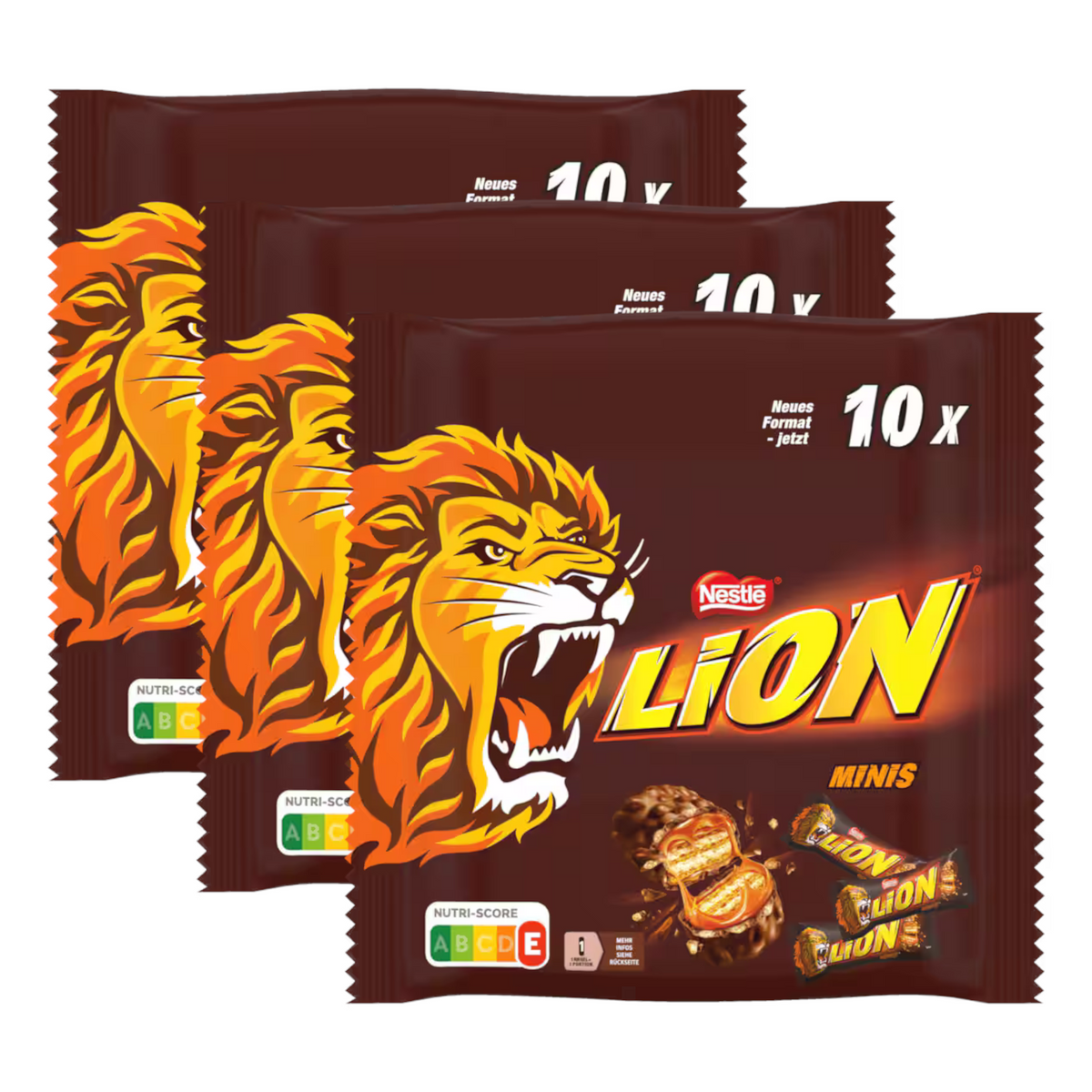 3x Nestle Lion Mini 180g (3x180g)