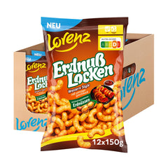 12x Lorenz ErdnußLocken Western Style 150g (12x150g)