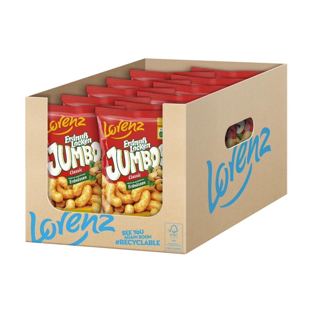 11x Lorenz ErdnußLocken Jumbos 150g (11x150g)