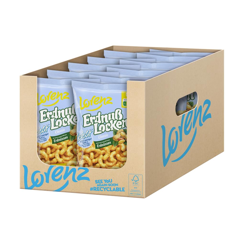 11x Lorenz ErdnußLocken Leicht 150g (11x150g)
