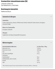 3x Lühders Pfefferminz-Bruch (3x155g)