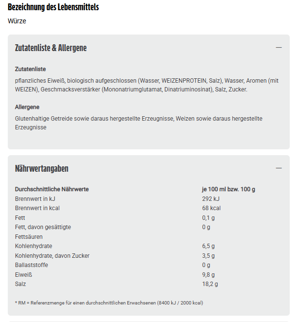 Maggi Würze 125g
