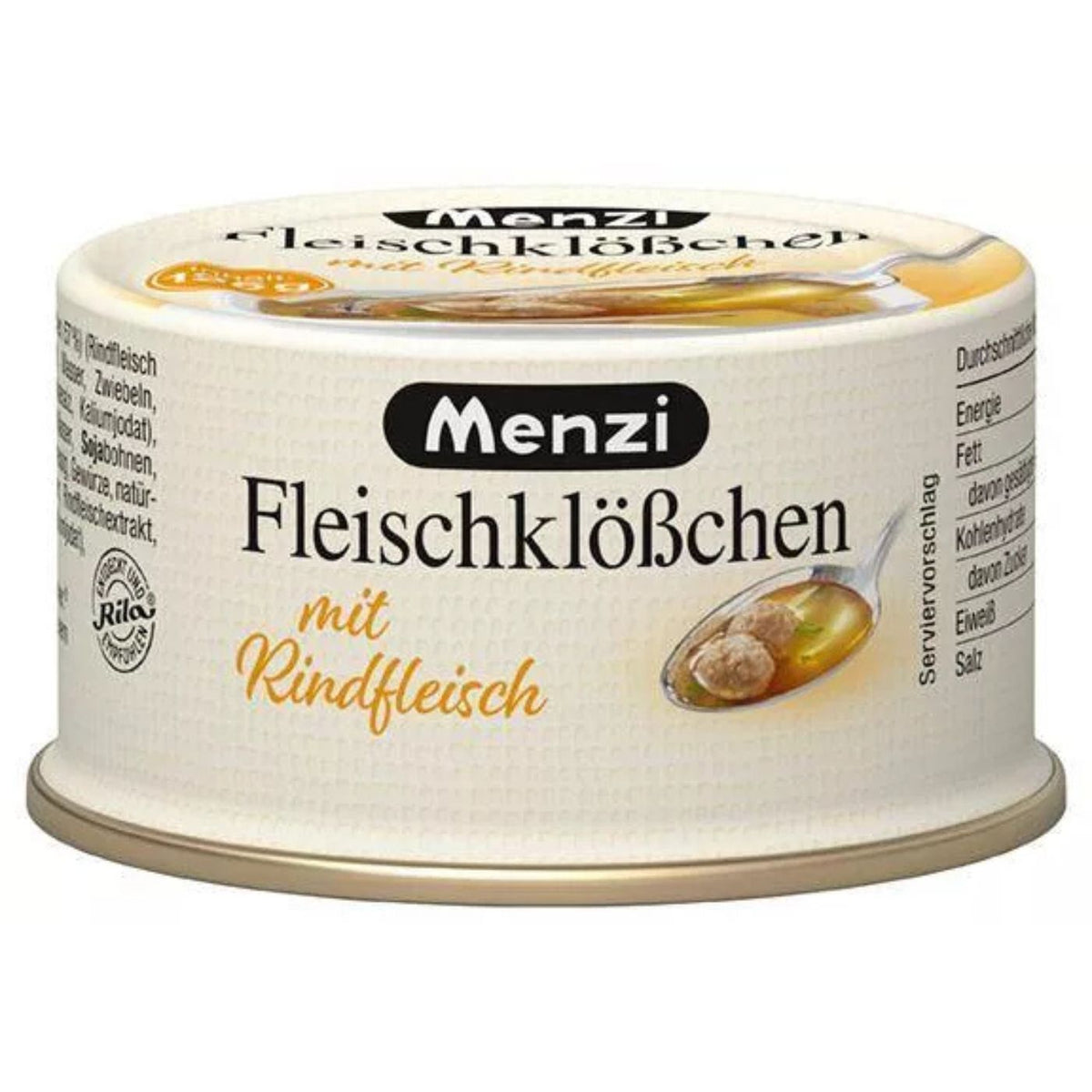 Menzi Fleischklößchen mit Rindfleisch 125g