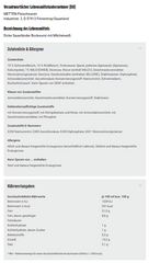 6x Metten Dicke Sauerländer Bockwurst 5x80g (2400g)