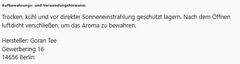 Mevlana Beuteltee Schwarzer Tee mit Luxusmischung 100 Stück (100x2,5g)