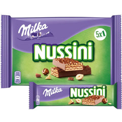 16x Milka Nussini Haselnuss mit 5 Riegel a 31,5g (16x157,5g)