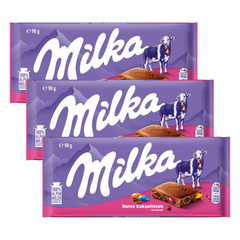 3x Milka Tafel Bunte Kakaolinsen 90g (3x90g)