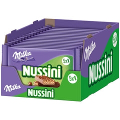 16x Milka Nussini Haselnuss mit 5 Riegel a 31,5g (16x157,5g)