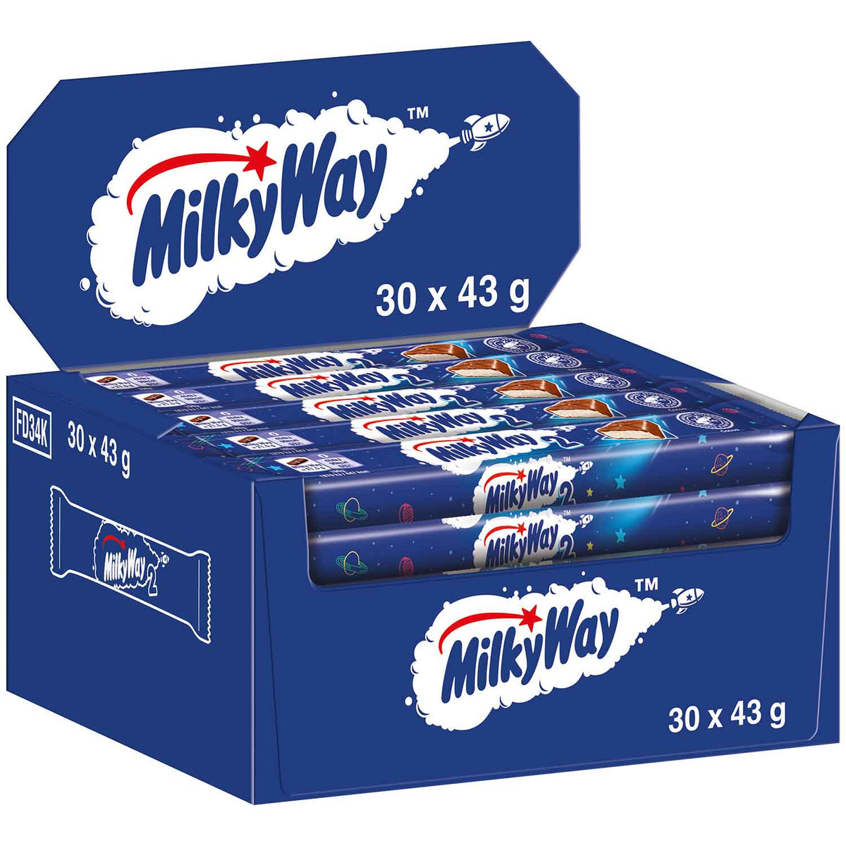 30x Milky Way Doppelriegel 43g (30x43g)