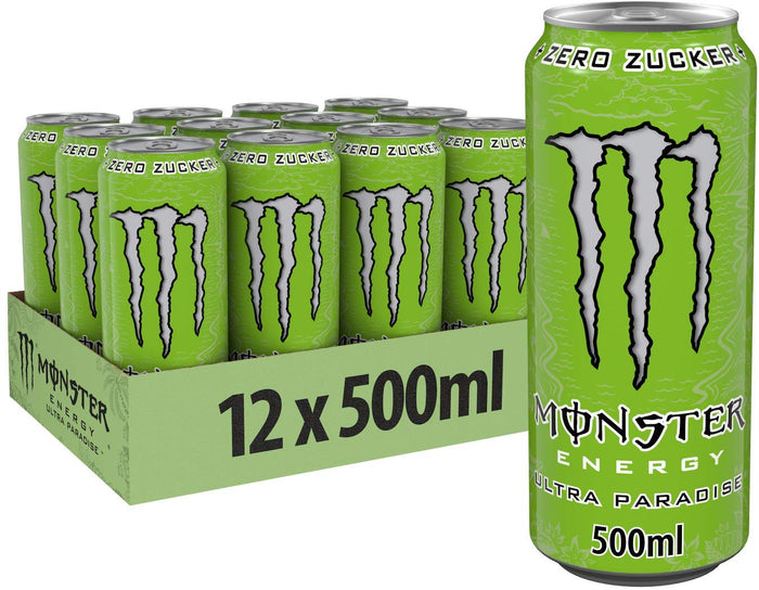 Monster Energy Ultra Paradise Zero Drink Dose 12x 500ml
