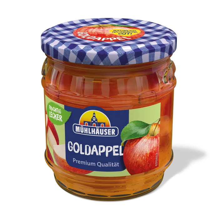 8x Mühlhäuser Gold-Appel Konfitüre Extra 450g (8x450g)