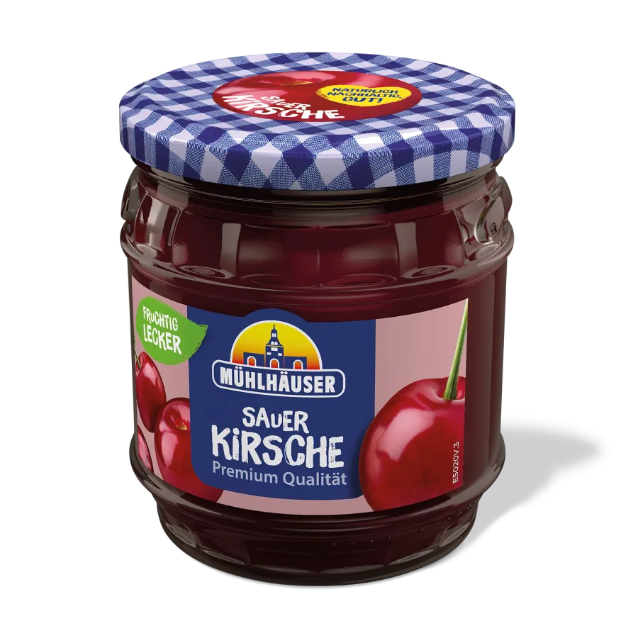 Mühlhäuser Sauerkirschkonfitüre 450g