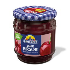 Mühlhäuser Sauerkirschkonfitüre 450g