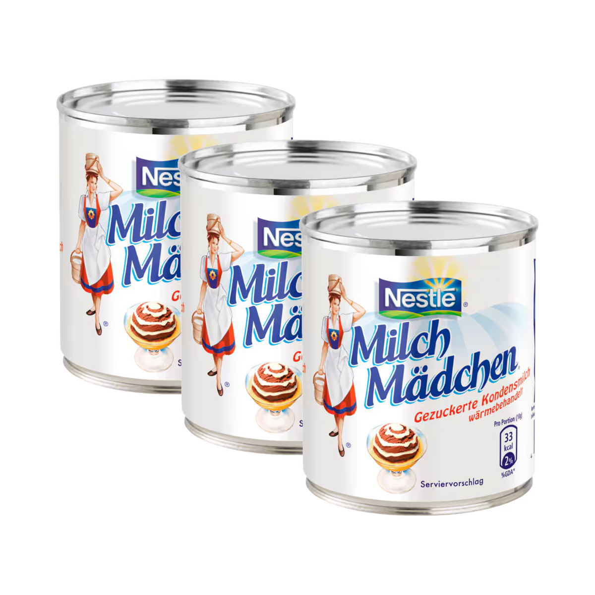 3x Nestle Milchmädchen 9% 400g (3x400g)