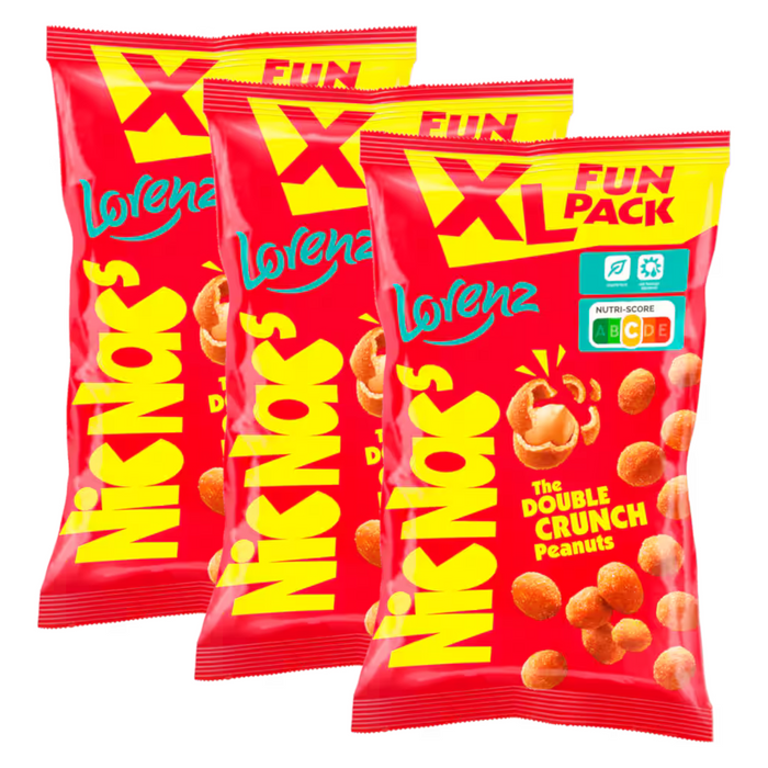 3x Nic Nacs XL Fun Pack Original 170g (3x170g)