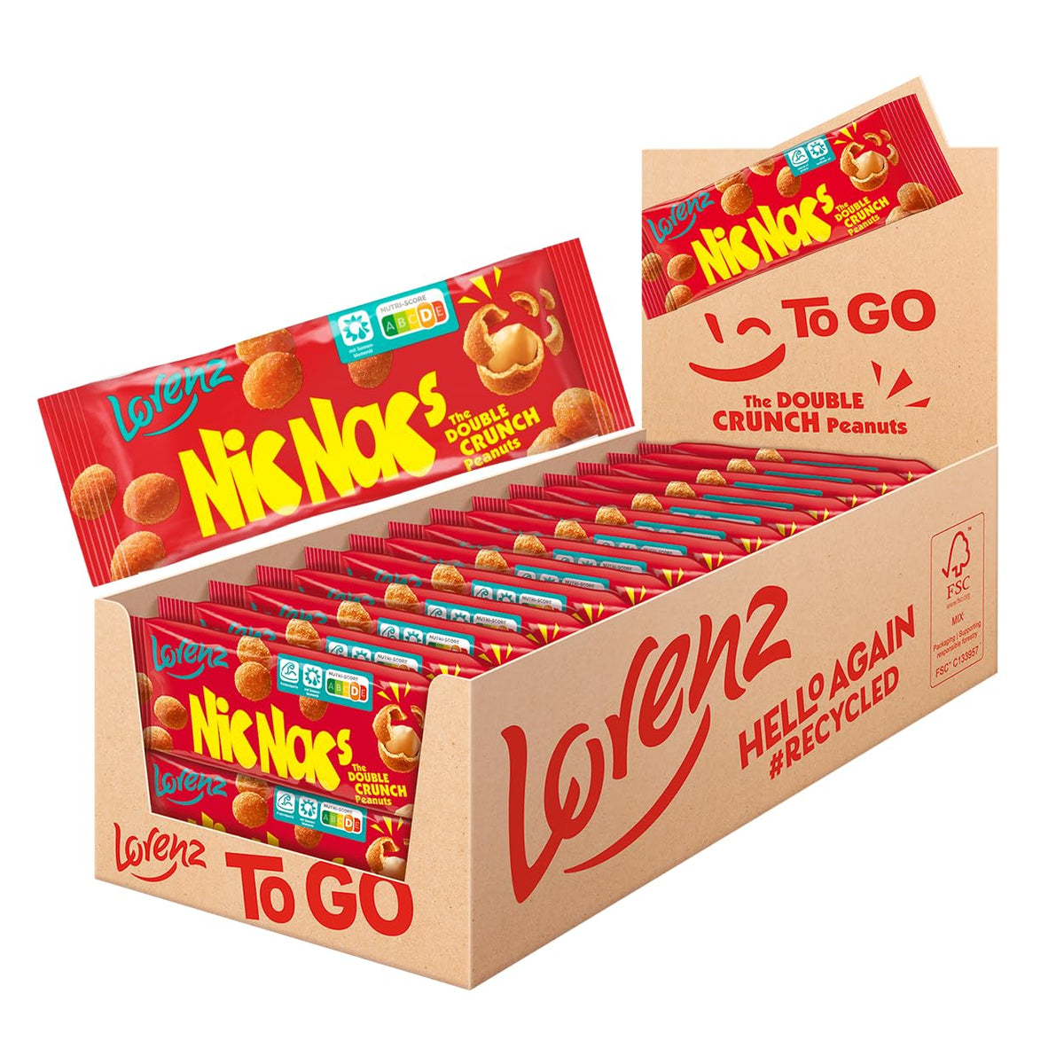 24x Nic Nacs Original Riegelformat 24x35g (840g)