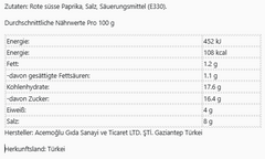Öncü – Paprikamark mild 370g
