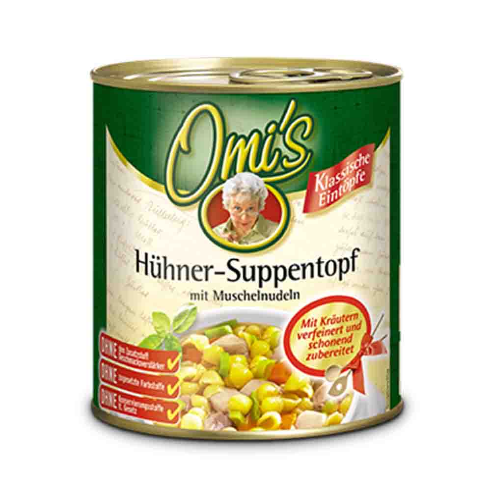 Omis Hühnersuppentopf 800g