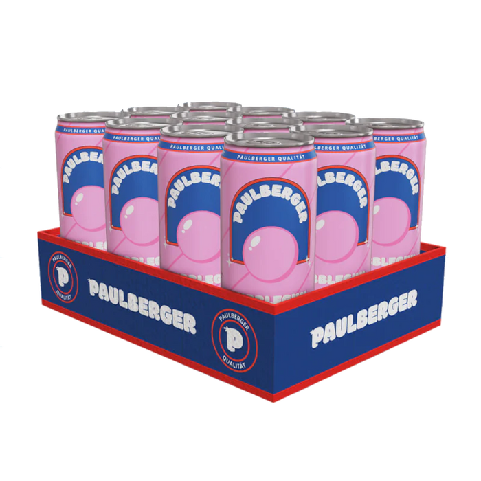 12x Paulberger Limo Bubblegum 12x330ml Einweg Dose DPG