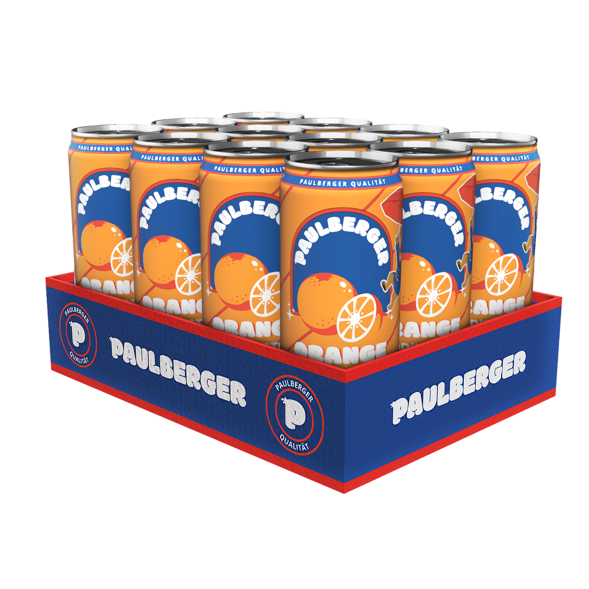 12x Paulberger Limo Orange 12x330ml Einweg Dose DPG