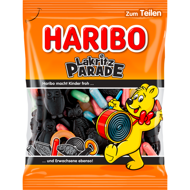 Haribo Lakritz Parade 175g
