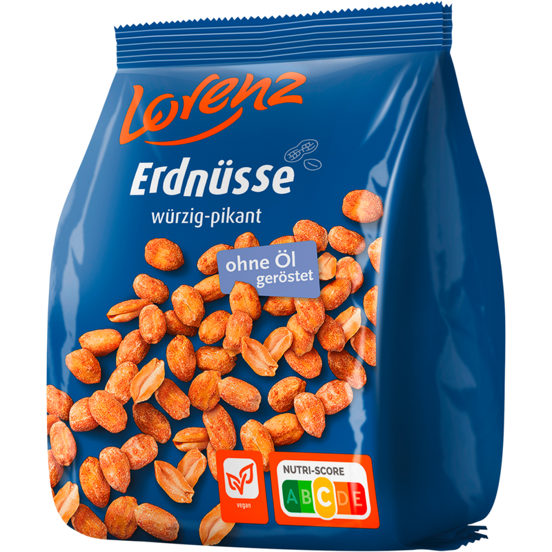 Lorenz Erdnüsse würzig pikant 1kg