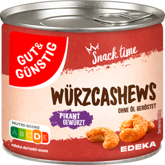 Gut&Günstig WürzCashews pikant gewürzt 150g