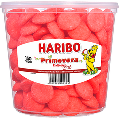 Haribo Primavera Erdbeere 150Stück 1050g