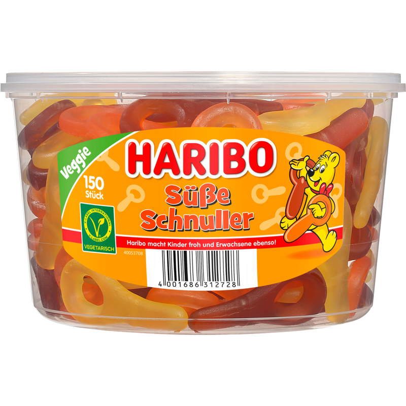 Haribo Süße Schnuller 150ST 1350g