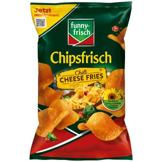 Funny-frisch Chipsfrisch Chili Cheese Fries Style 150g
