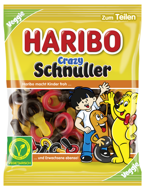 Haribo Crazy Schnuller 175g