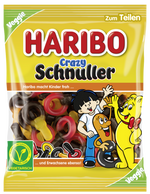 Produktbild anzeigen: Haribo Crazy Schnuller 175g
