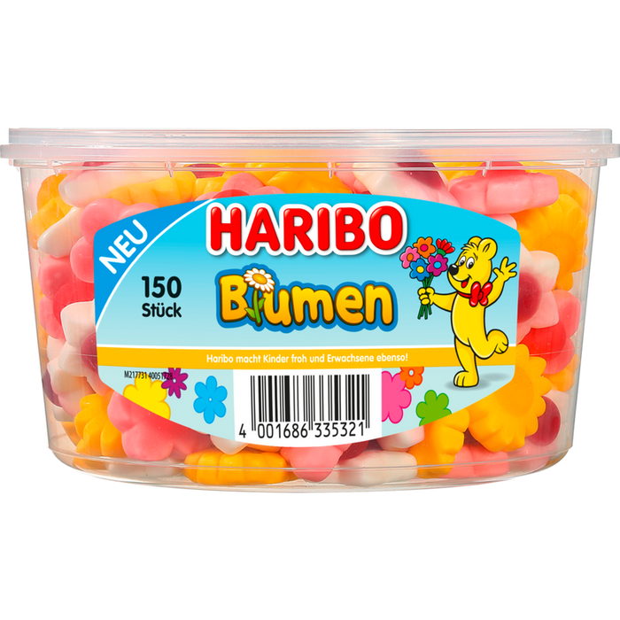 Haribo Blumen 150ST 1020g