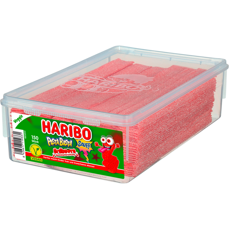 Haribo Pasta Basta Erdbeer Sour 150ST 1125g