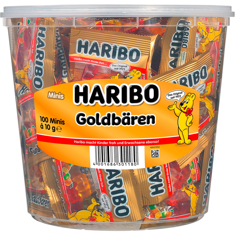 Haribo Goldbären mini 100ST 1kg