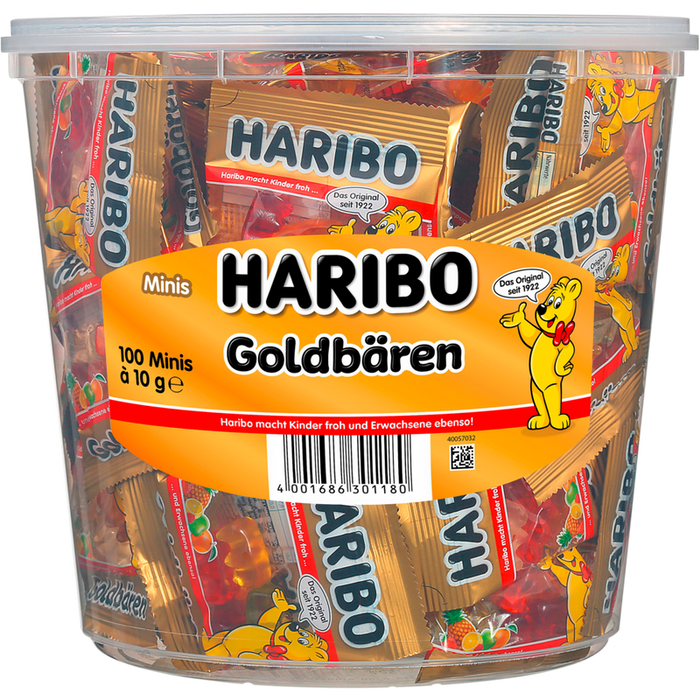 Haribo Goldbären mini 100ST 1kg